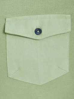 Jan Vanderstorm Poloshirts<Herren Poloshirt - FJODOR lind bedruckt