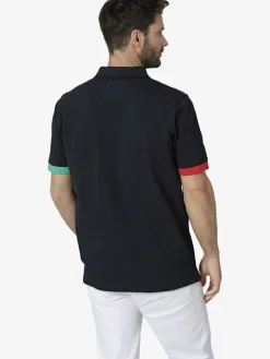 BABISTA Poloshirts<Herren Poloshirt - FLORENZO blau uni