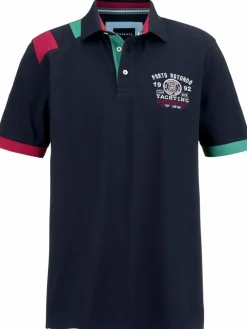 BABISTA Poloshirts<Herren Poloshirt - FLORENZO blau uni