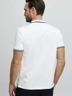 FQ1924 Poloshirts<Herren Poloshirt - FQElvar weiß uni