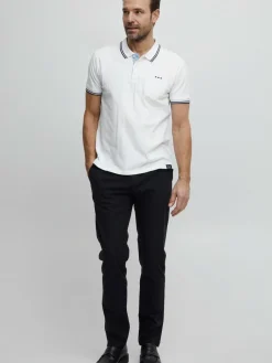 FQ1924 Poloshirts<Herren Poloshirt - FQElvar weiß uni