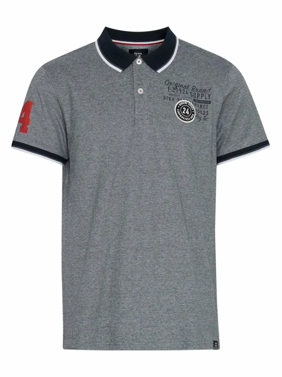 FQ1924 Poloshirts<Herren Poloshirt - FQImal marine uni