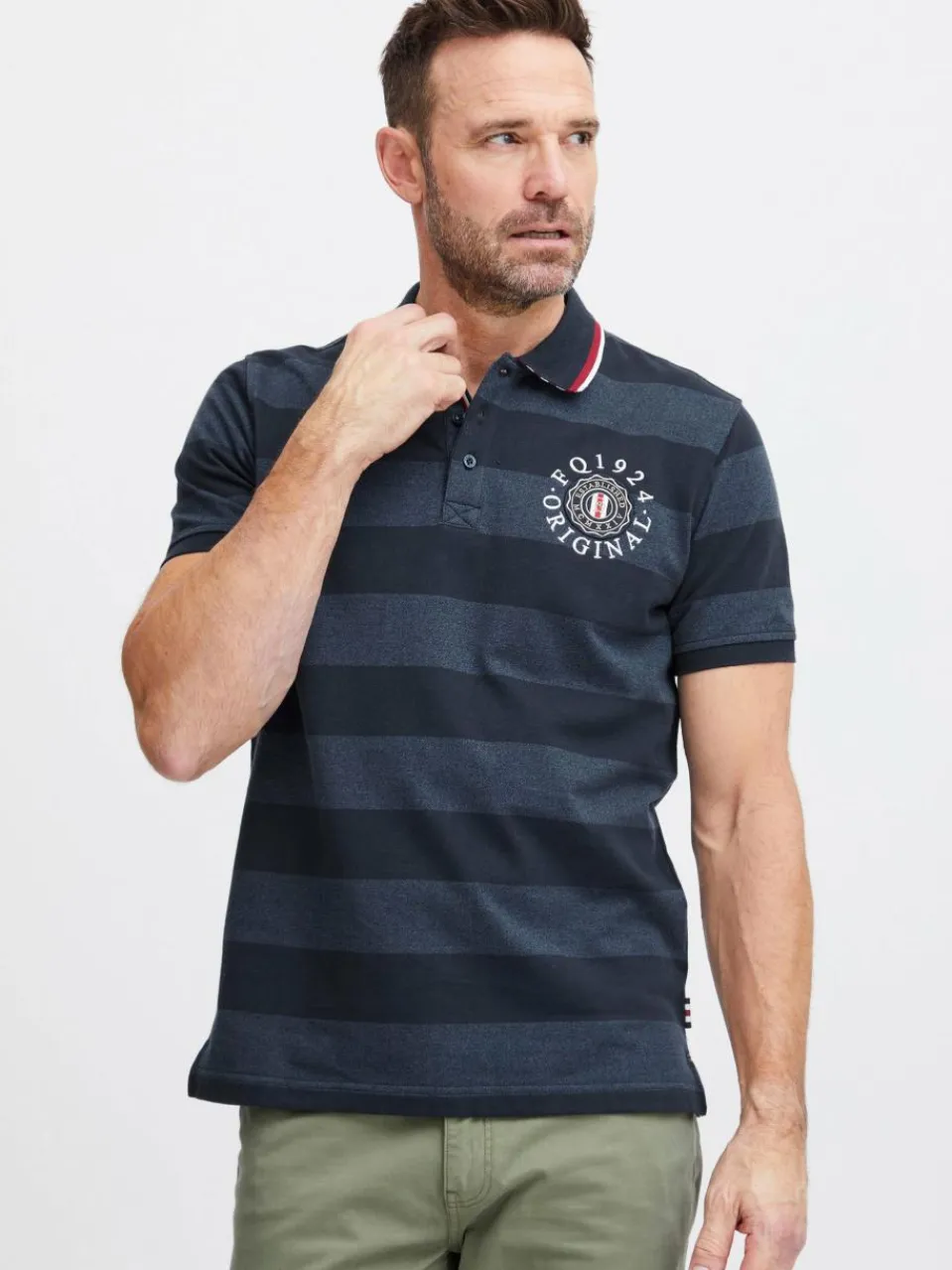 Herren FQ1924 Poloshirts>Herren Poloshirt - FQPeter
