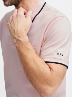 FQ1924 Poloshirts<Herren Poloshirt - FQPeter rosa uni