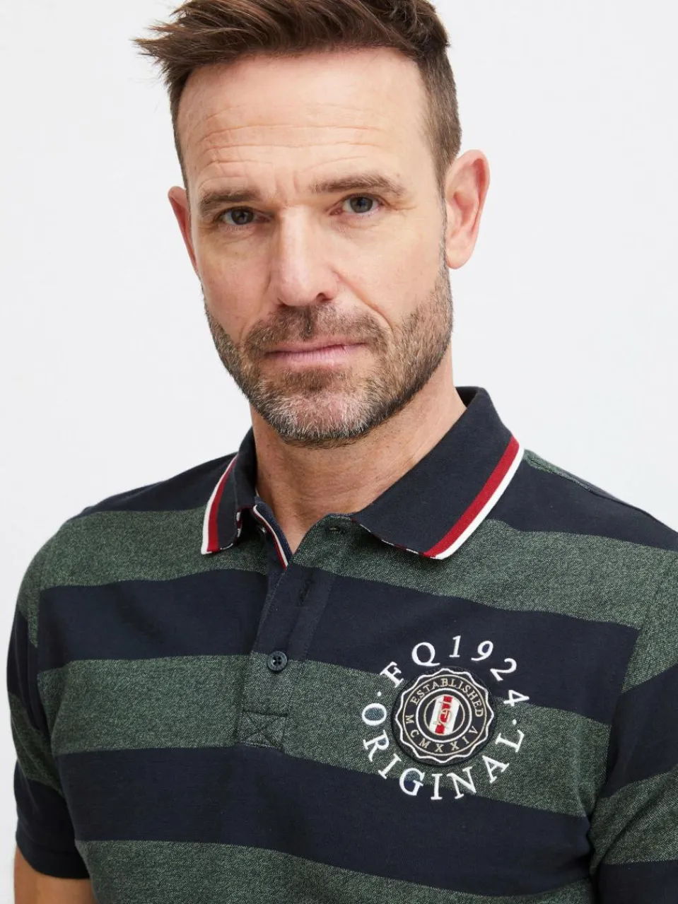 Herren FQ1924 Poloshirts>Herren Poloshirt - FQPeter