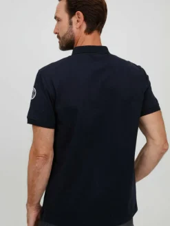 FQ1924 Poloshirts<Herren Poloshirt - FQRagnar marine bedruckt