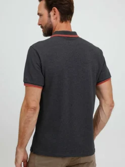 FQ1924 Poloshirts<Herren Poloshirt - FQWiar anthrazit bedruckt