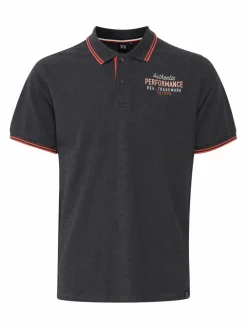 FQ1924 Poloshirts<Herren Poloshirt - FQWiar anthrazit bedruckt