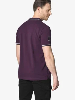 Jan Vanderstorm Poloshirts<Herren Poloshirt - FRETU aubergine uni