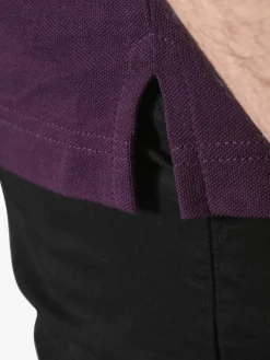 Jan Vanderstorm Poloshirts<Herren Poloshirt - FRETU aubergine uni