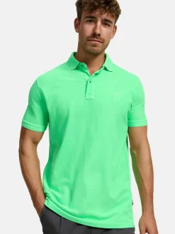 Indicode Poloshirts<Herren Poloshirt - INJorah grün uni
