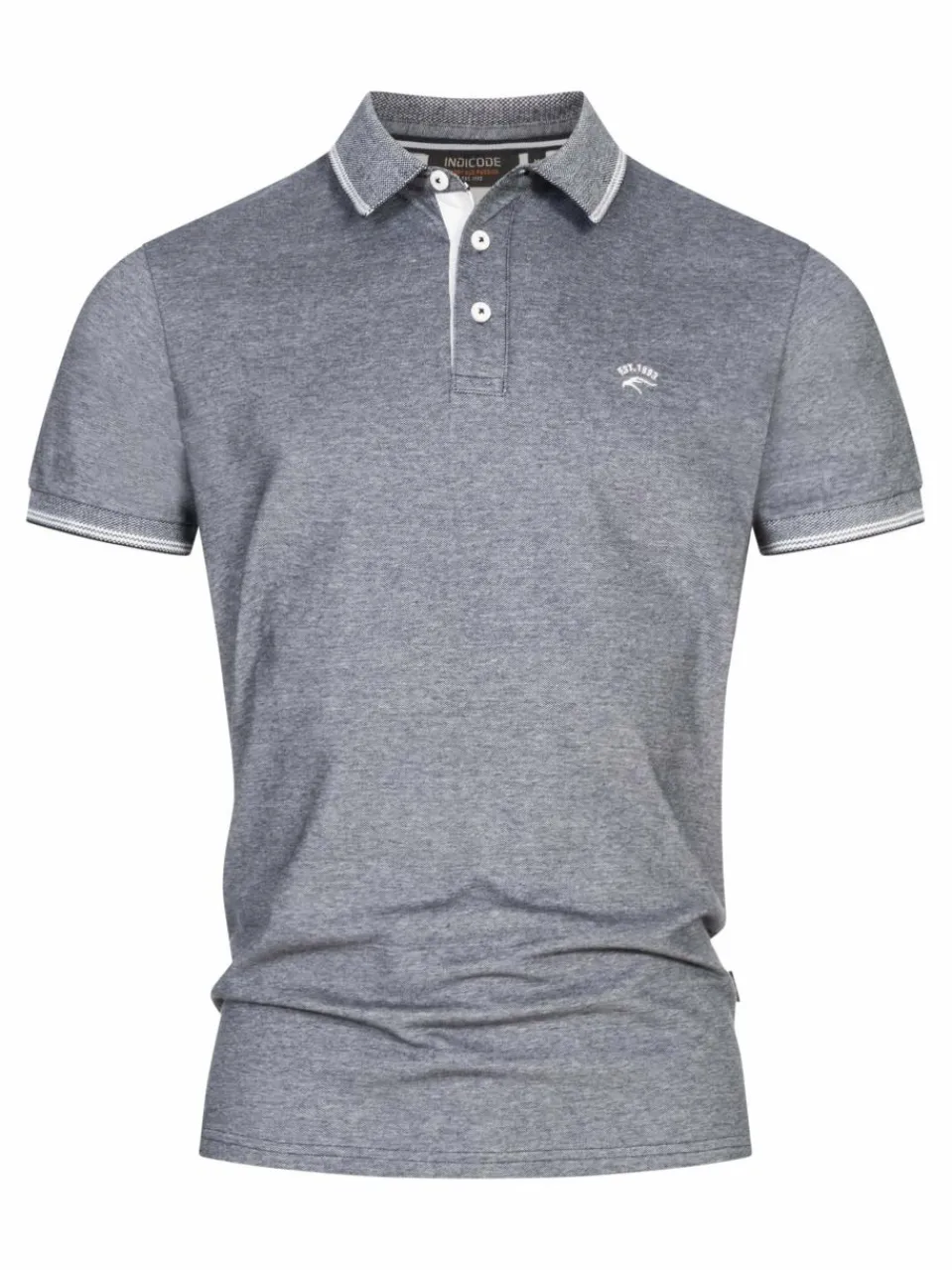 Herren Indicode Poloshirts>Herren Poloshirt - INSan Jose