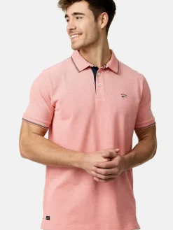 Indicode Poloshirts<Herren Poloshirt - INSan Jose aprikot orange uni