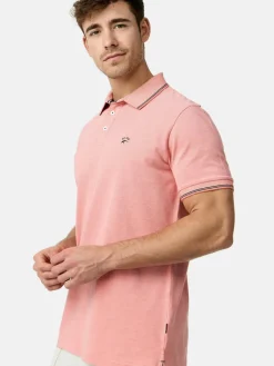 Indicode Poloshirts<Herren Poloshirt - INSan Jose aprikot orange uni