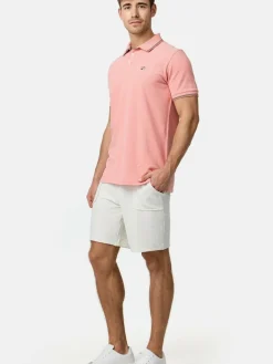 Indicode Poloshirts<Herren Poloshirt - INSan Jose aprikot orange uni