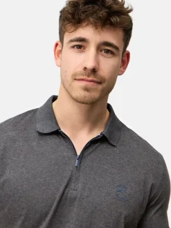 Indicode Poloshirts<Herren Poloshirt - INYonah schwarz uni