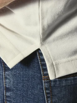 Jan Vanderstorm Poloshirts<Herren Poloshirt - JAKOV vanille uni