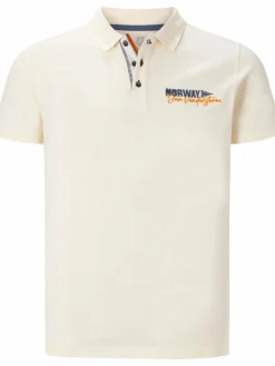 Jan Vanderstorm Poloshirts<Herren Poloshirt - JAKOV vanille uni