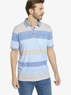 BABISTA Poloshirts<Herren Poloshirt - JENZO blau uni