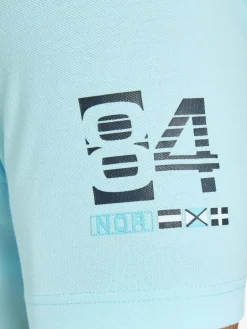 Jan Vanderstorm Poloshirts<Herren Poloshirt - JERKER türkis uni