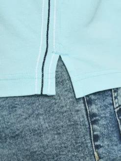 Jan Vanderstorm Poloshirts<Herren Poloshirt - JERKER türkis uni