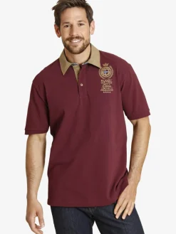 Jan Vanderstorm Poloshirts<Herren Poloshirt - JOAKIM rot uni