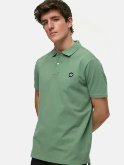Kronstadt Poloshirts<Herren Poloshirt - KSImber grün uni