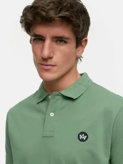 Kronstadt Poloshirts<Herren Poloshirt - KSImber grün uni