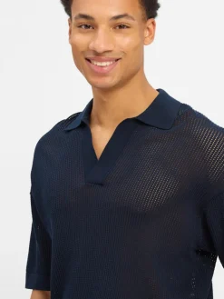 Drykorn Poloshirts<Herren Poloshirt - Laurenzzo marine uni