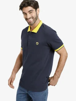 Jan Vanderstorm Poloshirts<Herren Poloshirt - LAVRANS blau uni