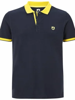 Jan Vanderstorm Poloshirts<Herren Poloshirt - LAVRANS blau uni