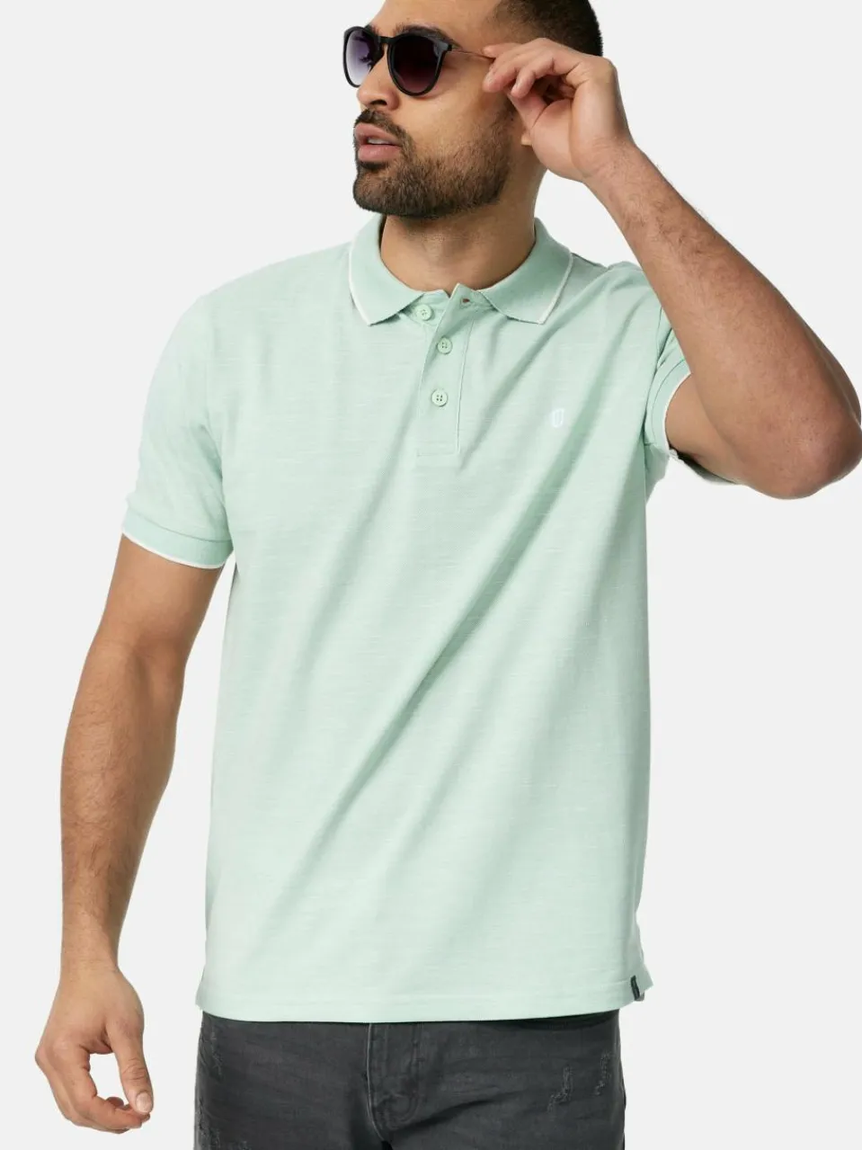 Herren Indicode Poloshirts>Herren Poloshirt - Mecklenburgh
