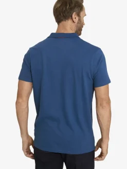 Jan Vanderstorm Poloshirts<Herren Poloshirt - NICCO royal blau bedruckt