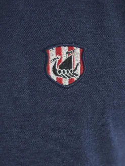 Jan Vanderstorm Poloshirts<Herren Poloshirt - NISSE blau uni