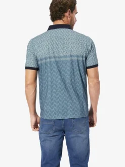 BABISTA Poloshirts<Herren Poloshirt - PALDUN blau bedruckt