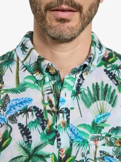 BABISTA Poloshirts<Herren Poloshirt - PARINO grün bedruckt