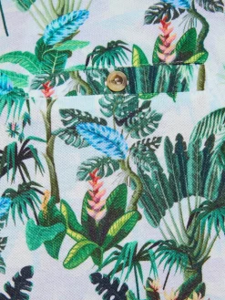 BABISTA Poloshirts<Herren Poloshirt - PARINO grün bedruckt