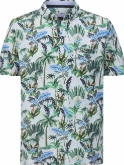 BABISTA Poloshirts<Herren Poloshirt - PARINO grün bedruckt