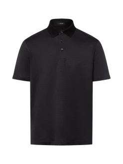 BOSS Poloshirts<Herren Poloshirt - Parris anthrazit gemustert