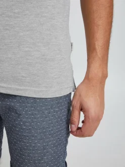 11 Project Poloshirts<Herren Poloshirt - PROrson hellgrau uni