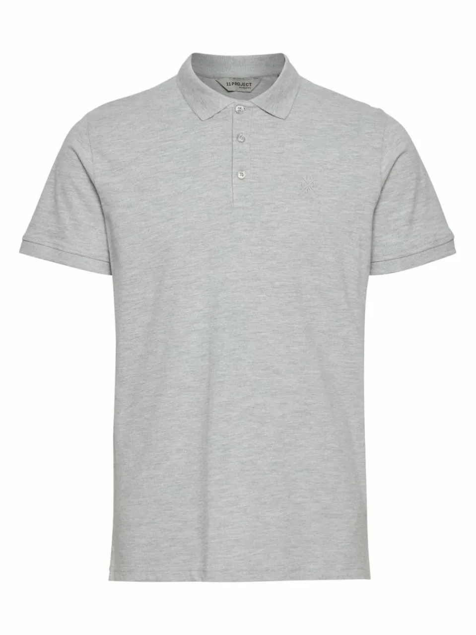 11 Project Poloshirts<Herren Poloshirt - PROrson hellgrau uni