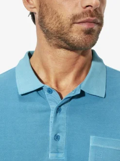 BABISTA Poloshirts<Herren Poloshirt - RELMAR türkis uni