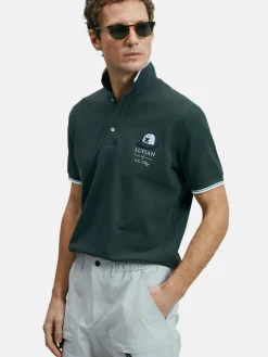 Lufian Poloshirts<Herren Poloshirt - SANDOR khaki uni