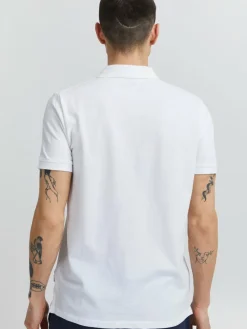 Solid Poloshirts<Herren Poloshirt - SDAthen weiß uni