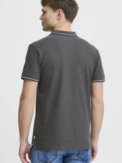 Solid Poloshirts<Herren Poloshirt - SDHANGI grau uni