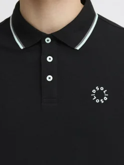 Herren Solid Poloshirts><noscript><img width=