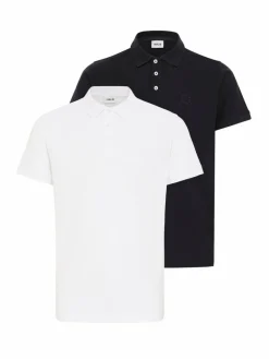 Herren Solid Poloshirts><noscript><img width=