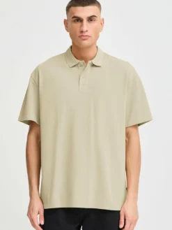 Solid Poloshirts<Herren Poloshirt - SDOLEXI beige uni