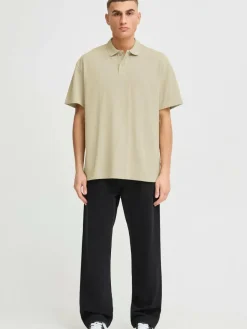 Solid Poloshirts<Herren Poloshirt - SDOLEXI beige uni