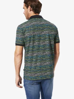 BABISTA Poloshirts<Herren Poloshirt - SILVIANO grün bedruckt